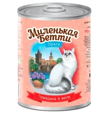 Миленькая Бетти для кошек Говядина в желе, 415 г