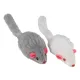 Меховые мышки с кошачьей мятой, 2 шт/уп