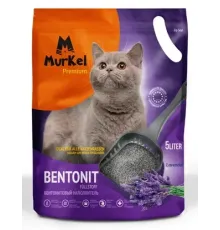 Murkel Наполнитель бентонитовый (Лаванда), 5 л/4 кг