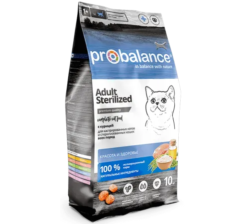 ProBalance Cat Sterilized (Курица), 400 г