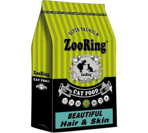 ZooRing Beautiful Hair&Skin Adult Cat, 10 кг