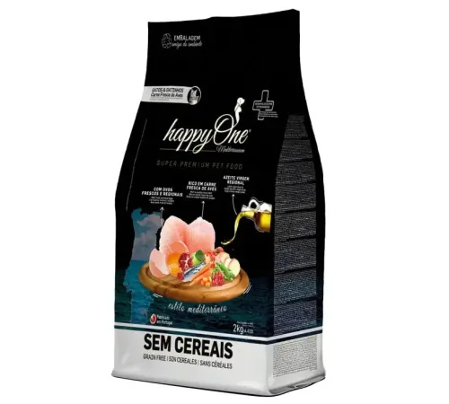 HappyOne Mediterraneum Kitten (Яйцо, птица), 2 кг