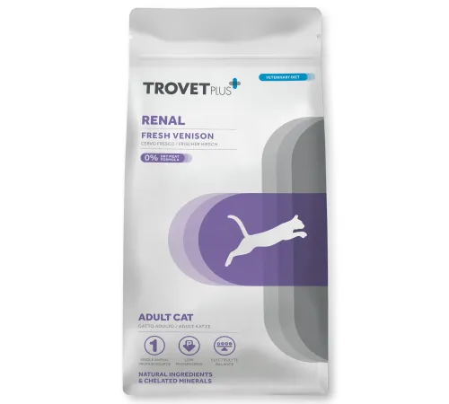 Trovet Plus Renal Cat (Оленина), 1,2 кг
