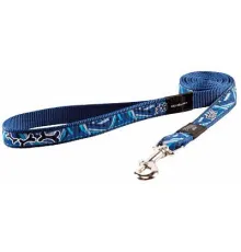 Поводок Rogz Fancy Dress Navy Zen XL 25 мм/1,2 м