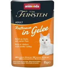 Vom Feinsten Adult Raffinesse (Курица и индейка в желе), 85 г