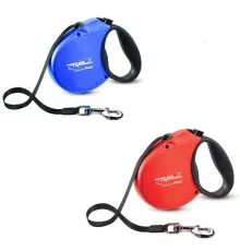Поводок-рулетка Triol by Flexi Standart Soft лента 5 м (L) синий
