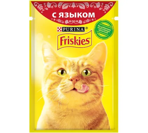 Friskies для кошек (Язык в подливе) 85 г х 10 шт