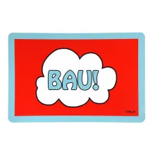 CAMON Коврик под миску с буквами BAU! 43 х 28 см