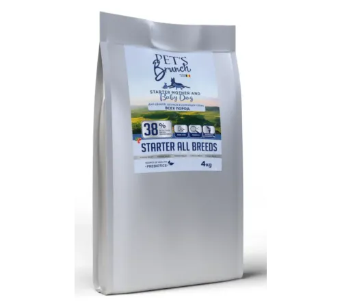 Pet's Brunch Starter All Breeds (Телятина), 4 кг