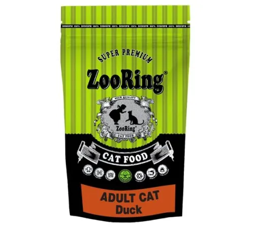 ZooRing Adult Cat (Утка), 350 г