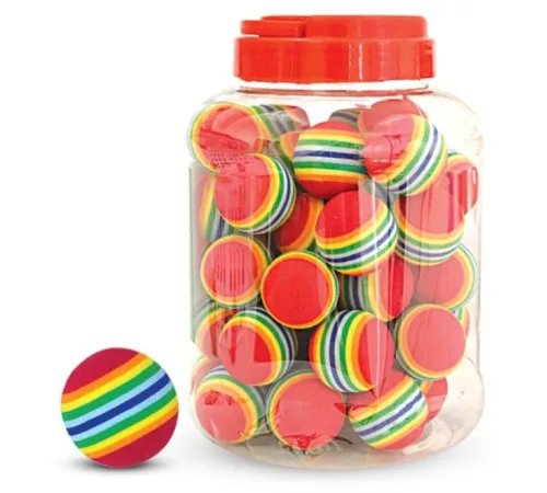 Triol 3821 Игрушка Мячик полосатый, красный, 1 шт