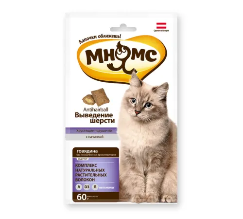 Мнямс Хрустящие подушечки 