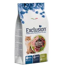 Exclusion Monoprotein Noble Grain Sterilized Cat (Курица), 12 кг