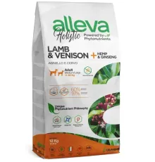 Alleva Holistic Adult Medium & Maxi (Ягненок, оленина), 12 кг