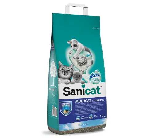 Sanicat Clumping Multicat, 12 л
