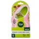 Triol Поводок-рулетка Urban, розовый, S, 5м до 15кг