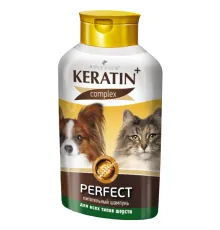 KeratinComplex Perfect Шампунь для всех типов шерсти кошек и собак, 400 мл
