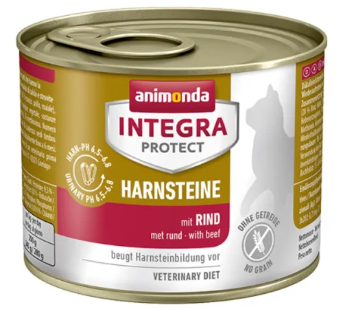 Animonda Integra Protect Harnsteine Cat (Говядина), 200 г
