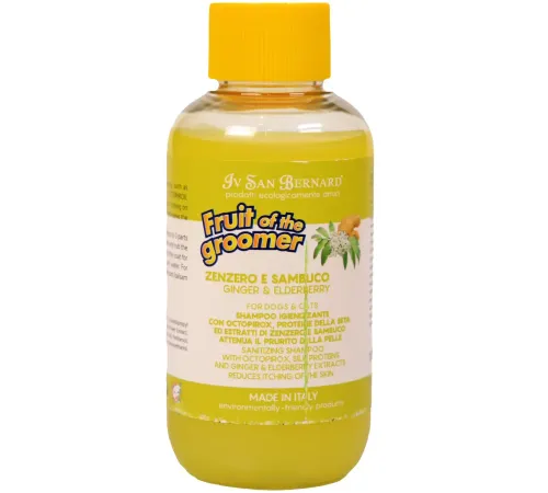 Iv San Bernard Шампунь Fruit of the Groomer Ginger&Elderbery, 100 мл