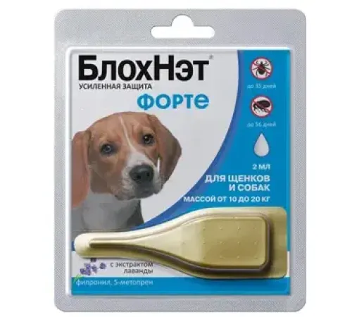 Астафарм Блохнэт форте для собак, 2 мл
