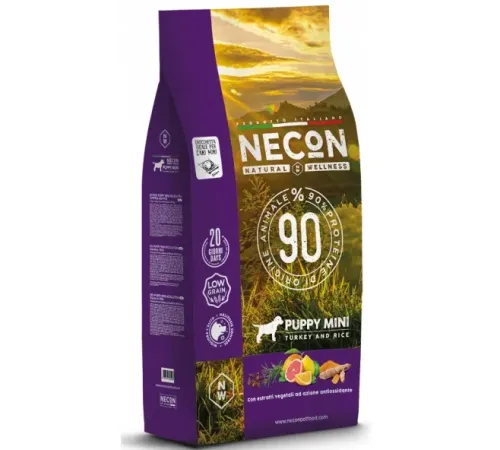 Necon Natural Wellness Puppy Mini (Индейка и рис), 2 кг