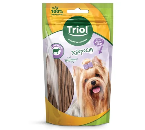 Triol Хворост из ягненка для мини-собак, 50 г