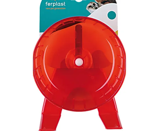 Ferplast Колесо FPI 4606 маленькое на подставке, красное