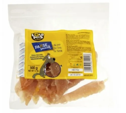 Lolo Pets Вяленое куриное филе, 500 г