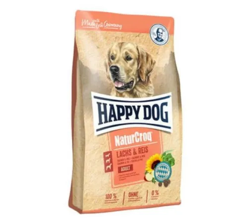 Happy Dog NaturCroq (Лосось и рис), 4 кг