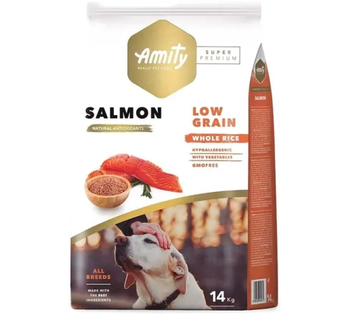 Amity Super Premium Adult (Лосось), 4 кг