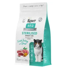Брит Кеа Cat Sterilised Urinary Care (Индейка, утка), 400 г new