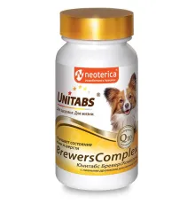 Neoterica Unitabs BrewersComplex с Q10 для мелких собак, 100 таб.