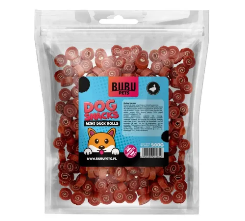 Bubu Pets Роллы утка, 500 г