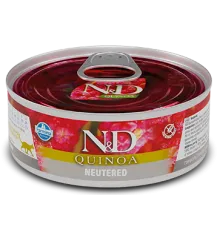 Консервы Farmina N&D Quinoa Neutered Cat (Свинина), 70 г