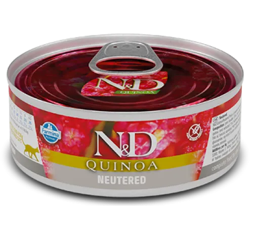 Консервы Farmina N&D Quinoa Neutered Cat (Свинина), 70 г