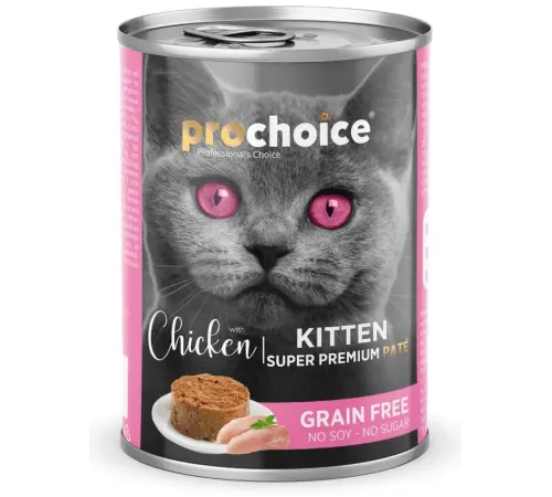 Prochoice Паштет для котят (Курица), 400 г