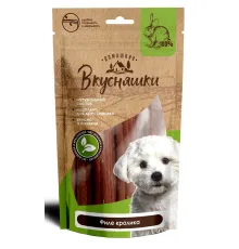 Домашние вкусняшки Лакомство Филе кролика, 500 г