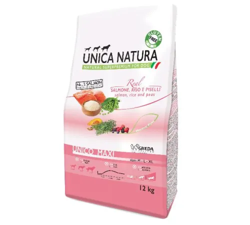 Unica Natura Unico Maxi (Лосось, рис и горох) 2,5 кг