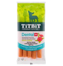 ТИТБИТ Трубочка с мясом индейки Dental+, 18 г
