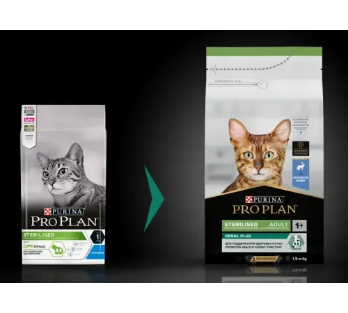 Purina Pro Plan Sterilised Renal Plus (Кролик), 400 г