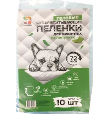 Пеленки Four Pets одноразовые (на липучках), 60х60 см, 30 шт