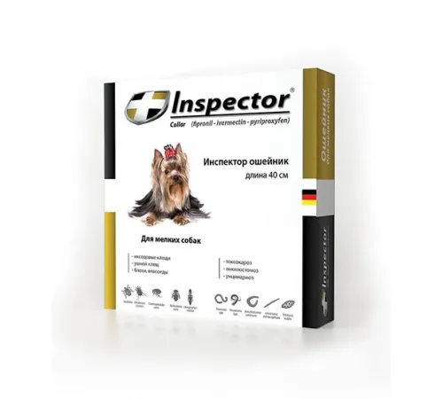 Экопром Inspector Ошейник для собак мелких пород 40 см