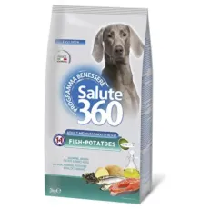 Salute 360 Adult Medium/Maxi (Рыба, картофель), 3 кг