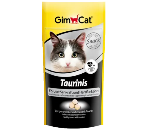 Gimcat Витаминизированное лакомство Тауринис 40 г