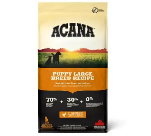 ACANA Puppy Large Breed Recipe, 17 кг