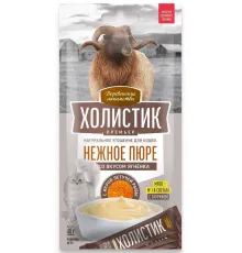 Деревенские лакомства Холистик Нежное пюре из ягненка с икрой летучей рыбы, 10 г х 4 шт