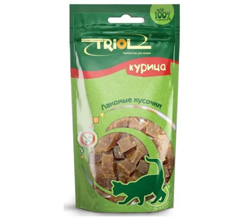 Triol PT38 Кусочки из курицы, 40 г