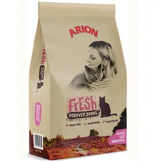 Arion Fresh Adult Cat Sensitive (Курица), 12 кг