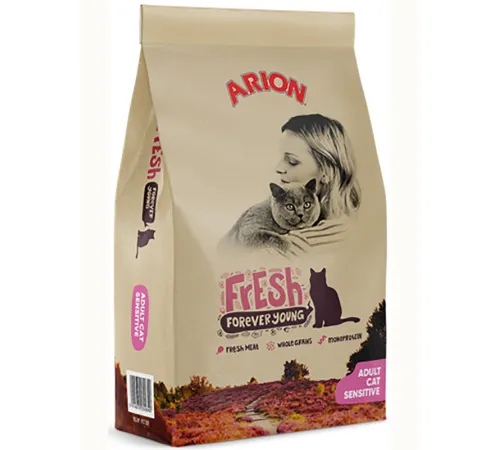 Arion Fresh Adult Cat Sensitive (Курица), 12 кг