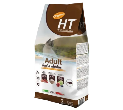 Cennamo HT Adult Cat (Говядина, курица), 2 кг